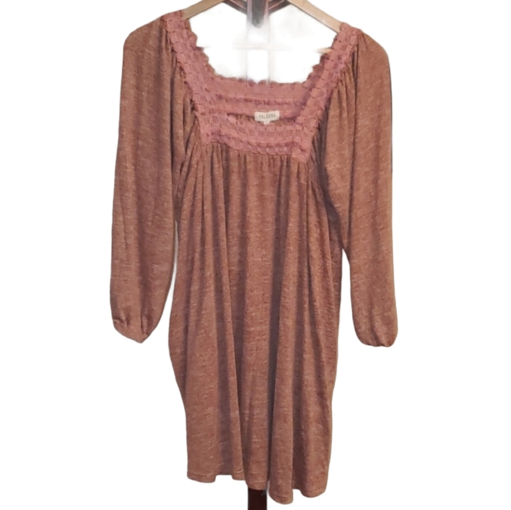 Velzera NWT Loose Salmon Pink Dress
